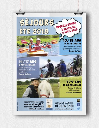 Séjours et stages été 2018