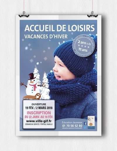 Accueil de loisirs, vacances d'hiver 2018.