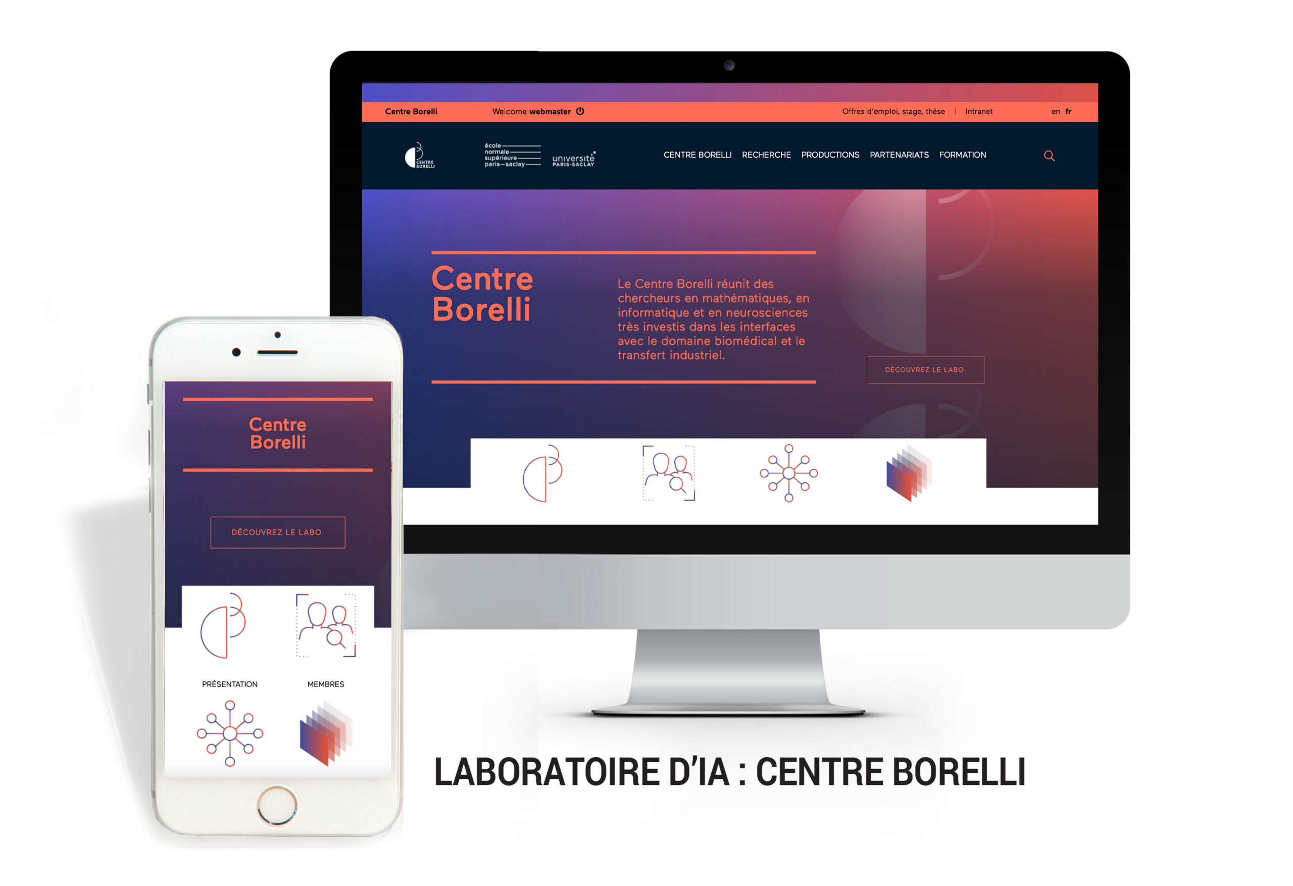 Site Internet du Centre Borelli